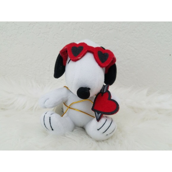 Heart Eyes Snoopy Love Valentines Day Plush Whitmans Sampler Romance Present - Picture 8 of 8
